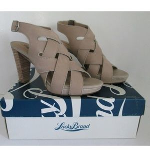 Lucky Brand Woven Leather Shoes 8M